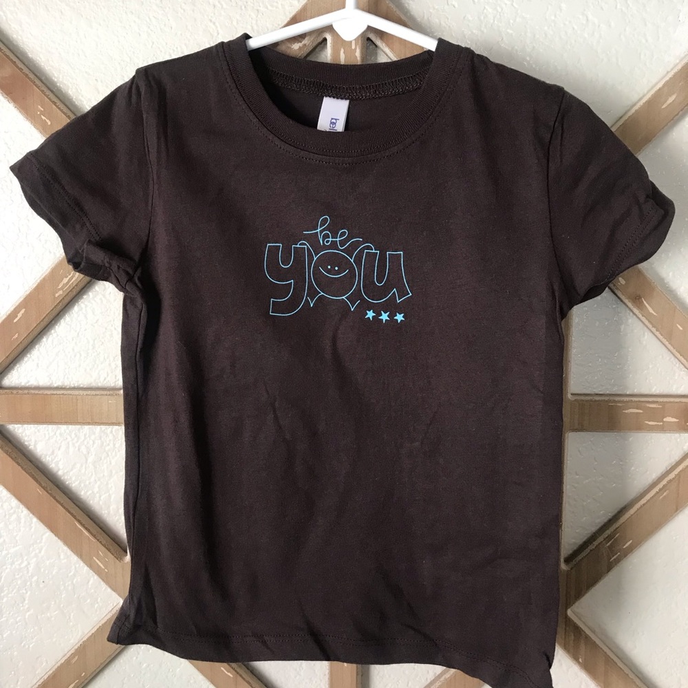 Kids Bella Canvas “Be YOU” tee.
